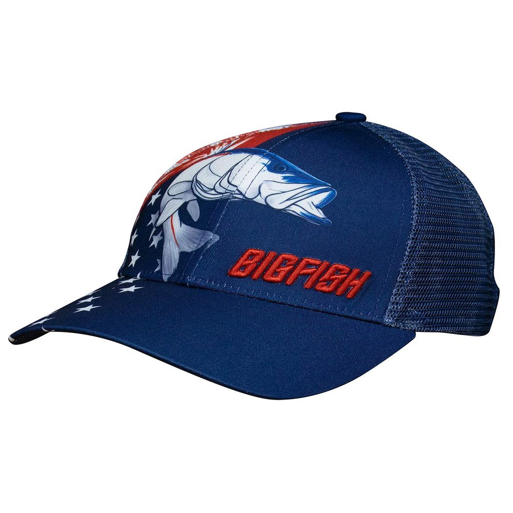 Bigfish American Pride Snook Mesh Cap
