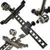 Compound Bow Sight 1 Pin with 4X Lens for Outdoor Shooting Training Target Tractice Suitable for Right Hand view 1