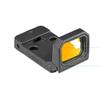 NcSTAR VDFLIPGLOM2 Vism by Ncstar Flip Dot for Glock Mos & RMR Mounts/Red Illumination view 1
