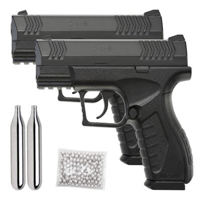 Umarex XBG .177 Caliber BB Gun Air Pistol, 2 Pack Kit