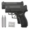 Umarex XBG .177 Caliber BB Gun Air Pistol, 2 Pack Kit view 1