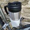 3D Cabin Bike Bottle Bracket Coffee Cup Adaptor Holds Standard Coffee Cups : Grey view 2