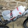 3D Cabin Bike Bottle Bracket Coffee Cup Adaptor Holds Standard Coffee Cups : Grey view 4