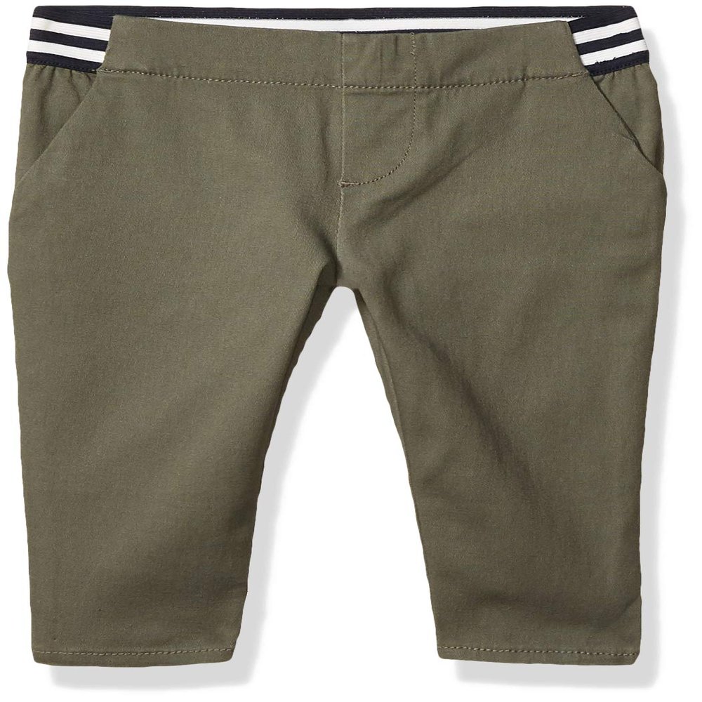 French Toast Girls' Stretch Skinny Pull-On Capri, Sage, 5