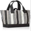 Propeller Heads 11-1713 Lunch Tote with Striped Cotton Pouch, black (black 19-3911tcx) view 2