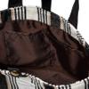 Propeller Heads 11-1713 Lunch Tote with Striped Cotton Pouch, black (black 19-3911tcx) view 3