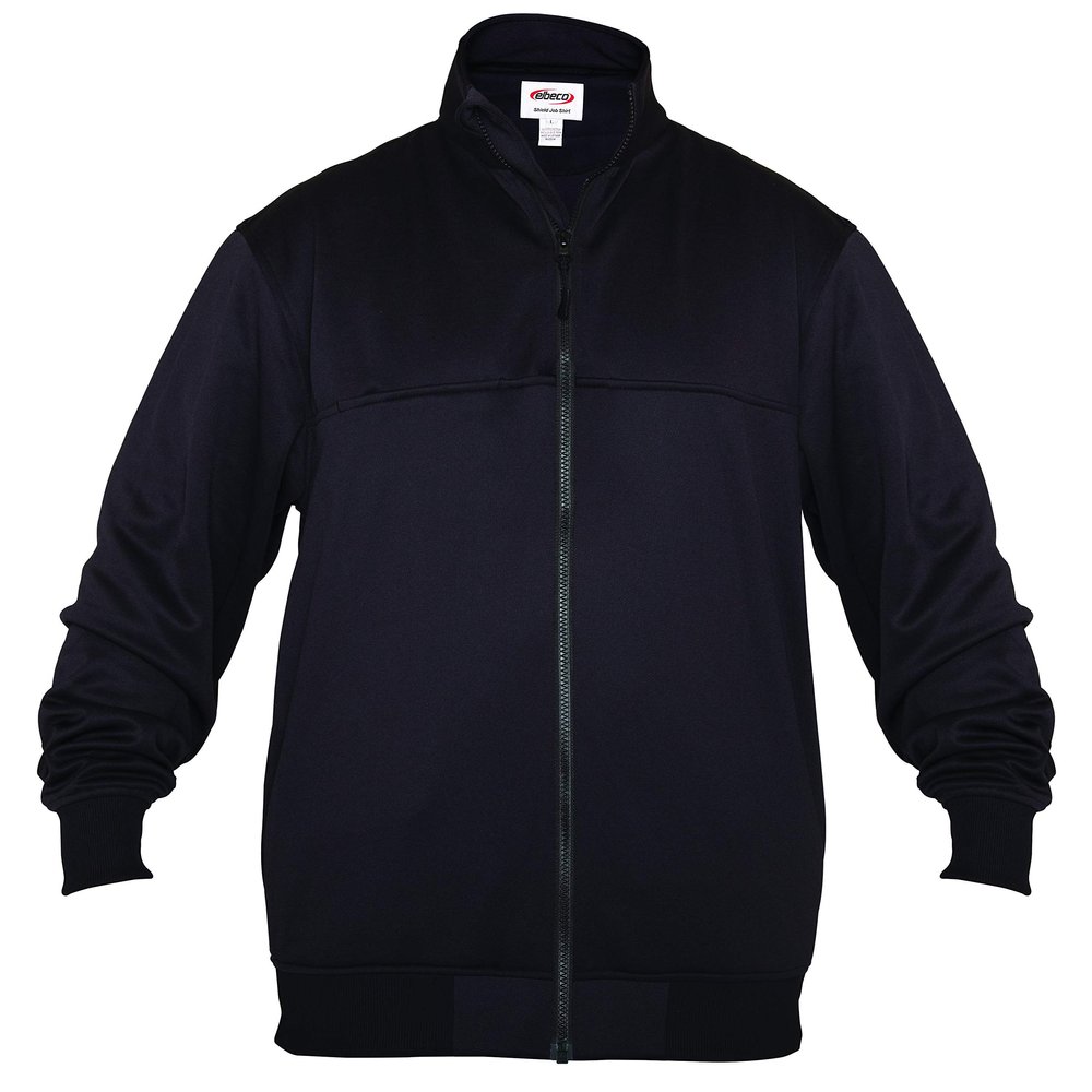 Elbeco Performance Job Shirt - Full Zip, Navy - 3764-2XL