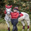 LeMieux Pom Pom Horse Riding Hat Silkwith 4 Way Stretch Fabric Coordinates with Base Layers & Saddle Pads - Equestrian Headgear - One Size - Chilli view 4