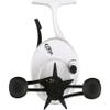 13 FISHING - Freefall Ghost - Inline Ice Fishing Reel - 2.5:1 Gear Ratio - Left Hand Retrieve - BBFFGW2.5-LH view 4