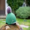 LeMieux Pom Pom Horse Riding Hat Silk with 4 Way Stretch Fabric Coordinates with Base Layers & Saddle Pads - Equestrian Headgear - One Size - Hunter Green view 4