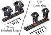 GOTICAL 10/22 Weaver and 3/8" Dovetail Mount Dovetail Predrilled Receiver Rail Mount Adapter (Pack of 1 - Rail.) view 2