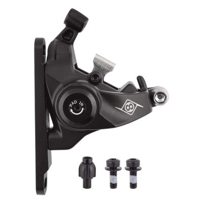 Origin8 Vise II FM Mechanical Disc Brake, Front, Black