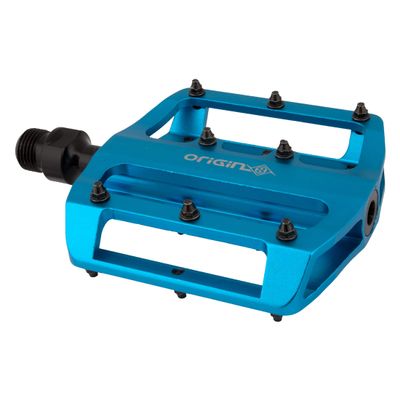 Origin8 Rascal XS Platform Pedals, 9/16", Blue