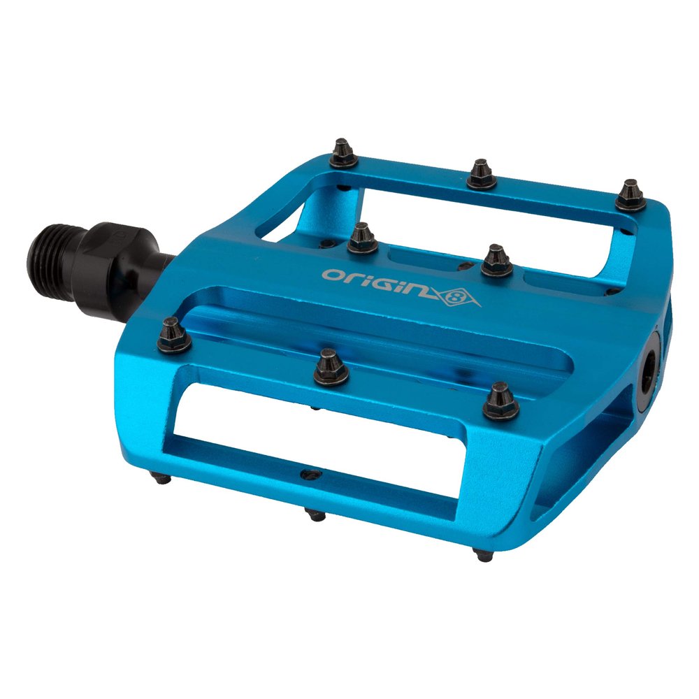 Origin8 Rascal XS Platform Pedals, 9/16", Blue