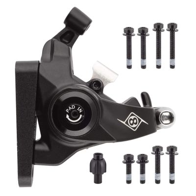 Origin8 Vise II FM Mechanical Disc Brake, Rear, Black