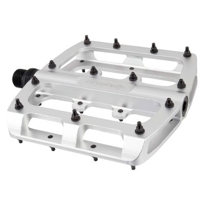 Origin8 Rascal XL Platform Pedals, 9/16", Silver