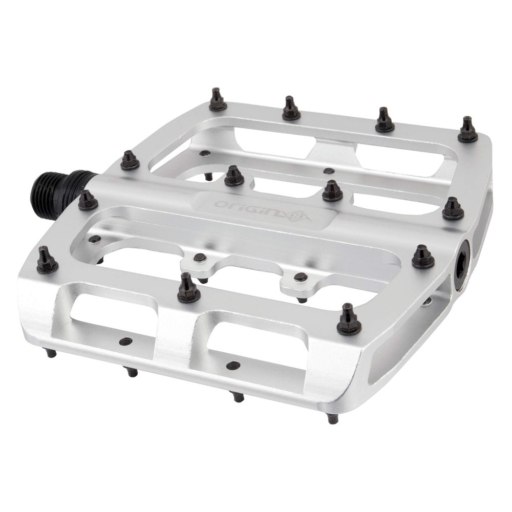 Origin8 Rascal XL Platform Pedals, 9/16", Silver