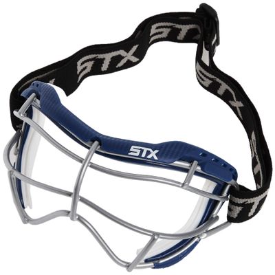 STX Lacrosse Focus-S Goggle, Royal/White