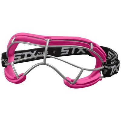 STX Lacrosse 4Sight+ S Adult Goggle Silicone,Pink