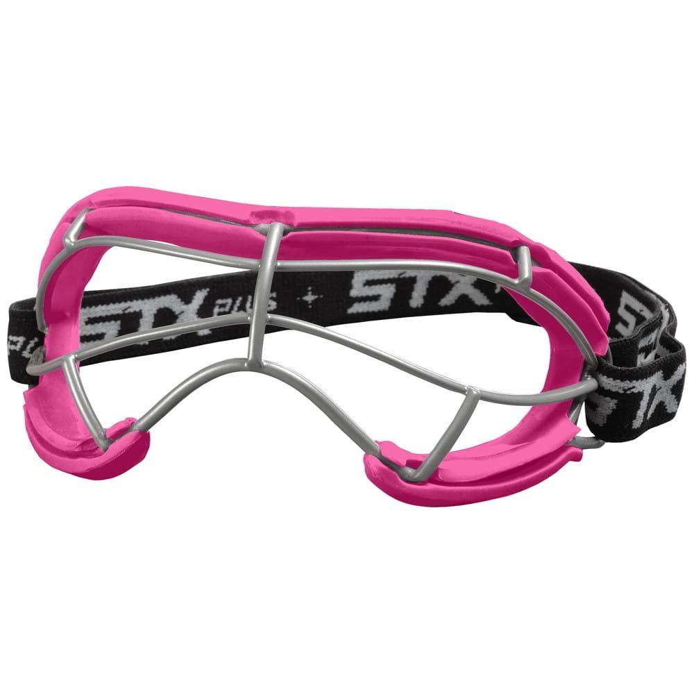 STX Lacrosse 4Sight+ S Adult Goggle Silicone,Pink