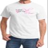 Breast Cancer I Wear Pink for My Mom Shirt, White 5XL view 1