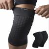 HiRui Knee Pads for Kids Youth Adult, Basketball Baseball Knee Brace Knee Support, Collision Avoidance Kneepad Compression Knee Sleeve for Volleyball Football Cycling Running-1Pair (Black, 2XL)