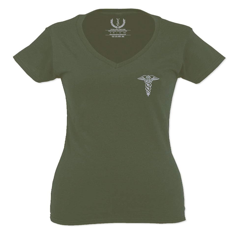 0066. Mother Gift I'm a Nurse RN Nurse Registered for Women V Neck Fitted T Shirt (Black, X Small)