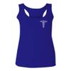 0066. Mother Gift I'm a Nurse RN Nurse Registered Women's Tank Top Racerback (Royal X Small)