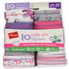 Hanes Toddler Girls EcoSmart Hipsters 10-Pack, 2/3, Assorted view 2