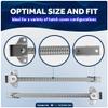 Five Oceans 2-Pack 8-Inch Hatch Lid Support Spring - 316 Stainless Steel Marine-Grade Corrosion-Resistant Boat Hatch Lift Support - FO2884-M2 view 4