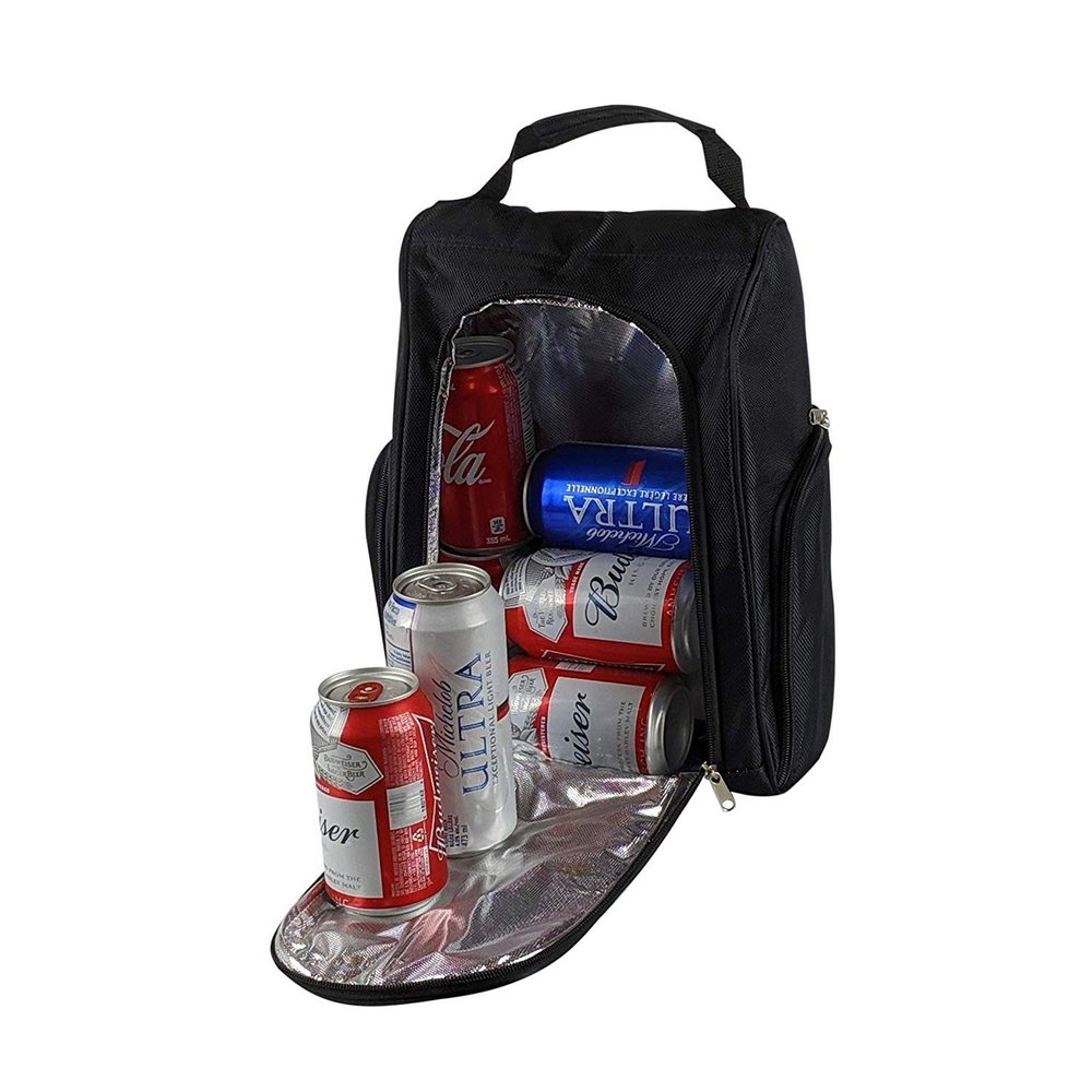 Foretra - Golf Cooler Shoe Bag - Bring Your Beer Incognito to the Golf Course Looks Like a Real Shoebag Doubles as a Cooler