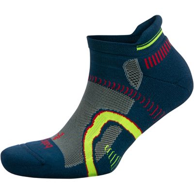 balega Hidden Contour Legion Blue/Mid Grey MD (US Men's 7-9, US Women's 8.5-10.5)