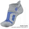 balega Hidden Contour Legion Blue/Mid Grey MD (US Men's 7-9, US Women's 8.5-10.5) view 2
