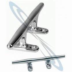 Package of 2-6" Stainless Steel Pontoon Boat Cleat
