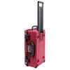 Pelican Oxblood & Black 1535 air case with Grey CVPKG dividers & Combo-Pouch lid Organizer. view 2