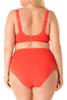 Anne Cole Women's Over The Shouler Underwire Bikini Swim Top, Coral, 24W view 4