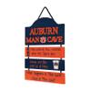 FOCO Auburn Tigers NCAA Mancave Team Logo Man Cave Hanging Wall Sign, (Model: SGNNCMC) view 2