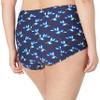 Anne Cole High Waist Swim Bottom with Side Shirring view 2