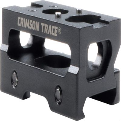 Crimson Trace Full Co-Witness Sight Riser for CT RAD MAX and CTS-1400 with Pic Rail Attachment and Heavy Duty Construction for BUIS Acquisition and Competition Shooting
