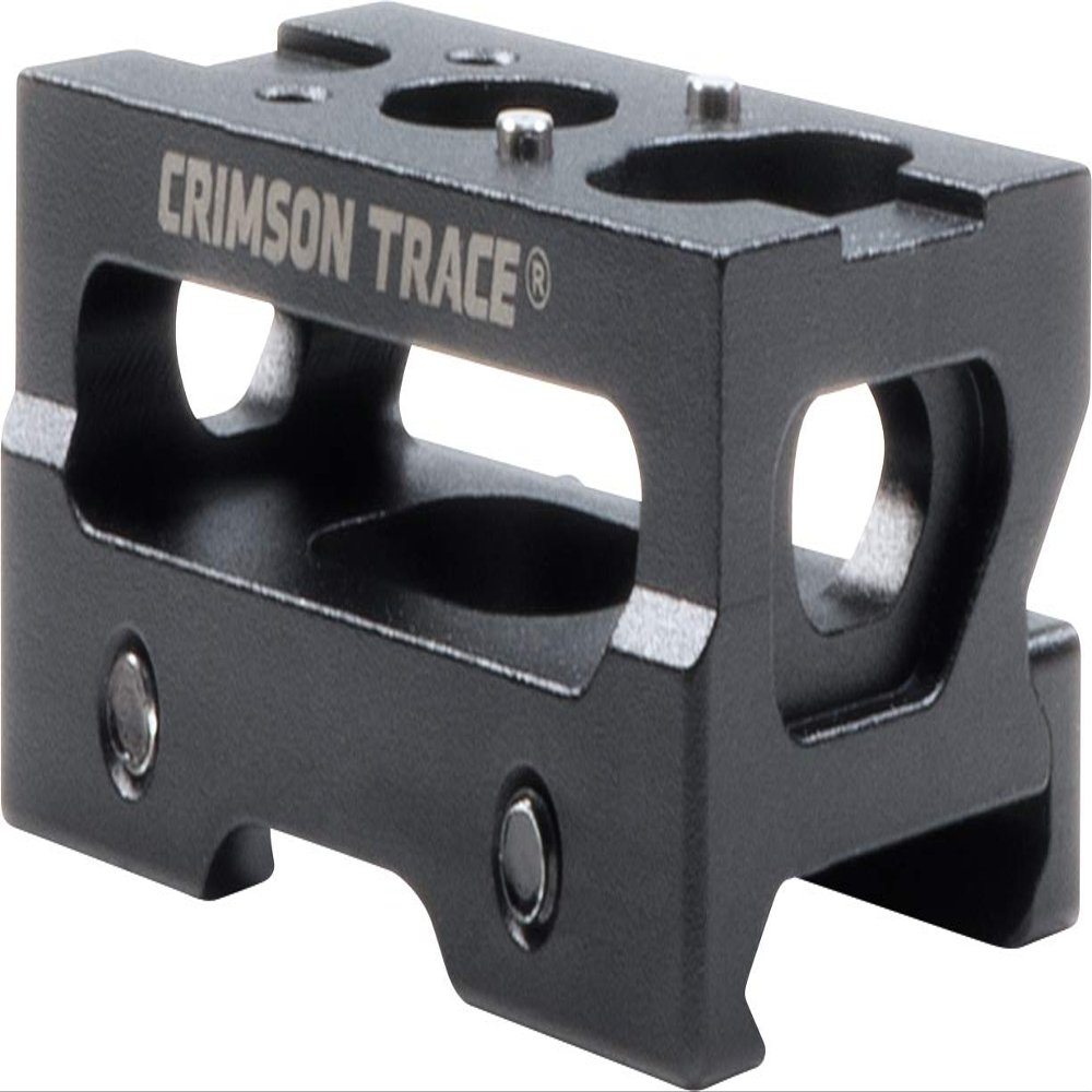 Crimson Trace Full Co-Witness Sight Riser for CT RAD MAX and CTS-1400 with Pic Rail Attachment and Heavy Duty Construction for BUIS Acquisition and Competition Shooting