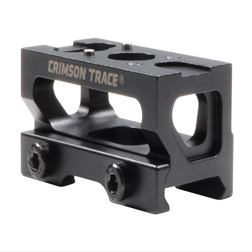 Crimson Trace 1/3 Co-Witness Sight Riser for CT RAD MAX and CTS-1400 with Pic Rail Attachment and Heavy Duty Construction for BUIS Acquisition and Competition Shooting