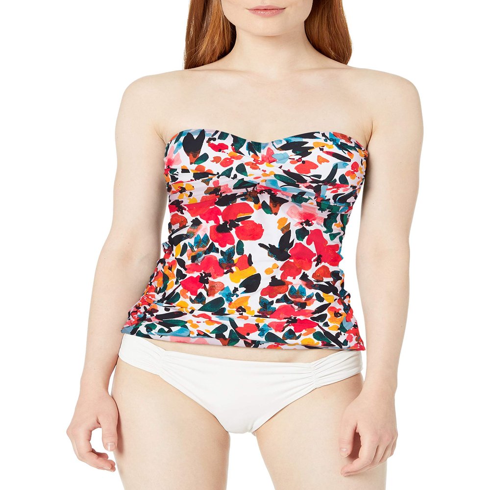 Anne Cole Women's Standard Twist Front Shirred One Piece Swimsuit