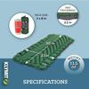 Klymit Static V Inflatable Sleeping Pad for Camping, Lightweight Hiking and Backpacking Air Bed, 2.5 Inch Thick, Short, Green view 4