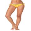 Anne Cole Studio Ruffle String Bikini Bottom Yellow view 3