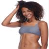 Eidon Women's Standard Ariana Bralette Style Bikini Top Swimsuit, SHELTER Cove Dusty Blue, Small view 4