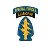 EW Designs US Army Special Forces Airborne Sticker Decal Vinyl Green Berets Bumper Sticker Vinyl Sticker Car Truck Decal 5" view 1