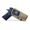 1911 Holster IWB Kydex for Colt 1911 Commander .45 9mm 4.25 Inch - 1911 Commander Holster 1911 4.25(Tan, Right Hand Draw) view 1