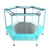 Bed Rails LLAAYY Children's Trampoline Small Trampoline Spring Pad Maximum Load 250KG (Color : Blue) view 1