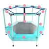 Bed Rails LLAAYY Children's Trampoline Small Trampoline Spring Pad Maximum Load 250KG (Color : Blue) view 2