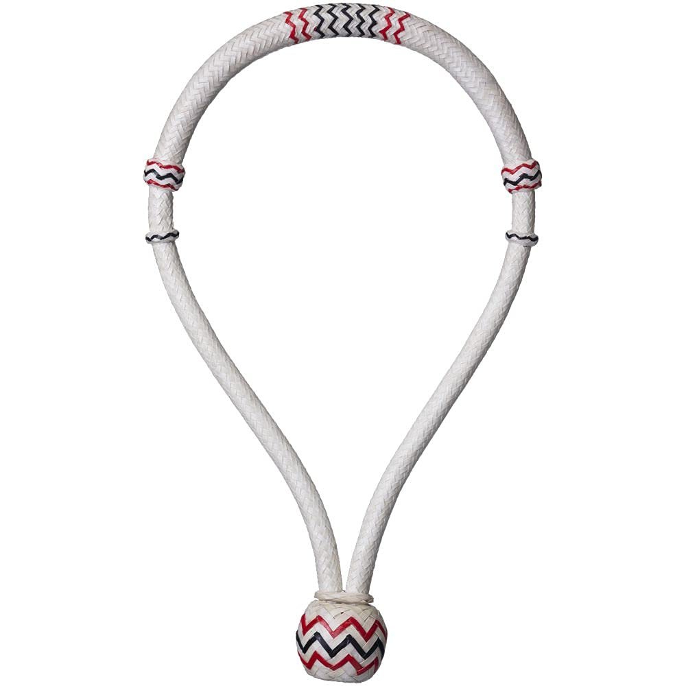 Royal King 1/2 Rawhide Core Bosal Raw/Red/Black